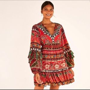 Farm Rio Tropical Shine Dress - Size:Small